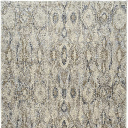 8' X 11' Grey Moroccan Area Rug - Homeroots - Flyclothing LLC