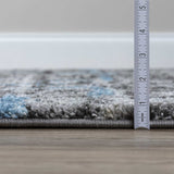 3' X 5' Grey Geometric Area Rug - Homeroots - Flyclothing LLC