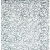 8' X 10' Grey Leopard Print Shag Handmade Non Skid Area Rug