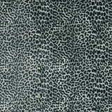 2' X 3' Black and Gray Leopard Print Shag Handmade Non Skid Area Rug - Homeroots