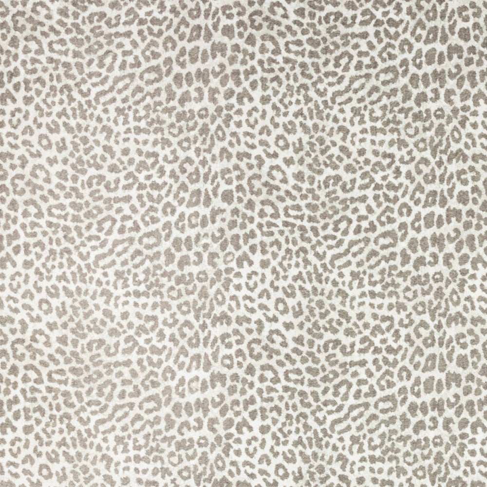 5' X 8' Beige and Cream Leopard Print Shag Handmade Non Skid Area Rug - Homeroots - Flyclothing LLC