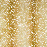 3' X 5' Gold Gazelle Print Shag Handmade Non Skid Area Rug - Homeroots