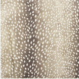 8' X 10' Beige Gazelle Print Shag Handmade Non Skid Area Rug - Homeroots - Flyclothing LLC