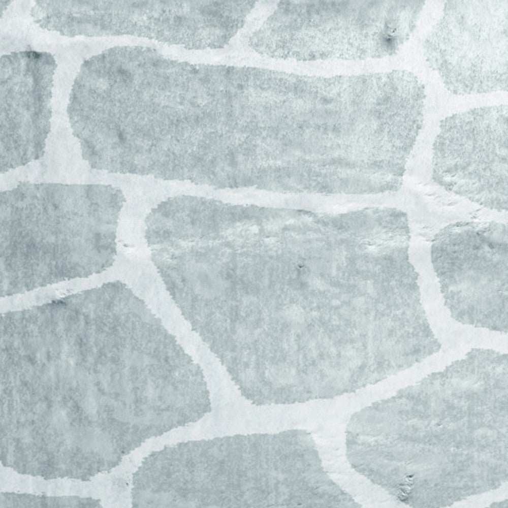 2' X 3' Gray and Ivory Animal Print Handmade Non Skid Area Rug - Homeroots - Flyclothing LLC