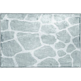 2' X 3' Gray and Ivory Animal Print Handmade Non Skid Area Rug - Homeroots