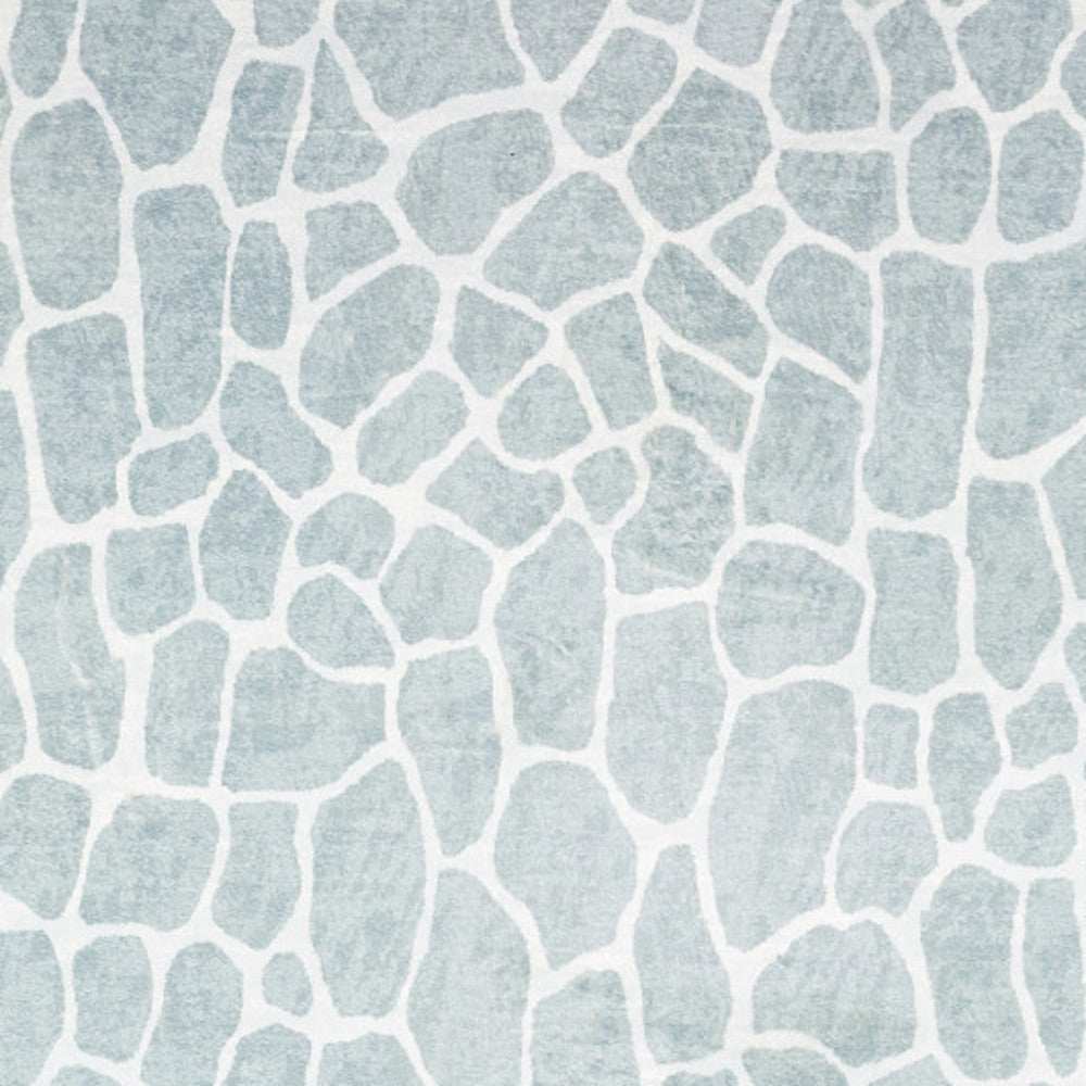 3' X 5' Gray and Ivory Animal Print Handmade Non Skid Area Rug - Homeroots - Flyclothing LLC