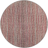 4' Pink Round Ombre Tufted Handmade Area Rug - Homeroots - Flyclothing LLC