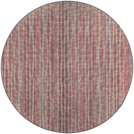 8' X 8' Pink Round Ombre Tufted Handmade Area Rug - Homeroots - Flyclothing LLC