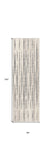 3' X 10' Ivory Ombre Tufted Runner Rug - Homeroots - Flyclothing LLC