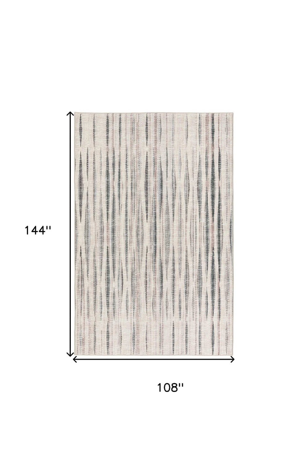 9' X 12' Ivory Ombre Tufted Handmade Area Rug - Homeroots - Flyclothing LLC