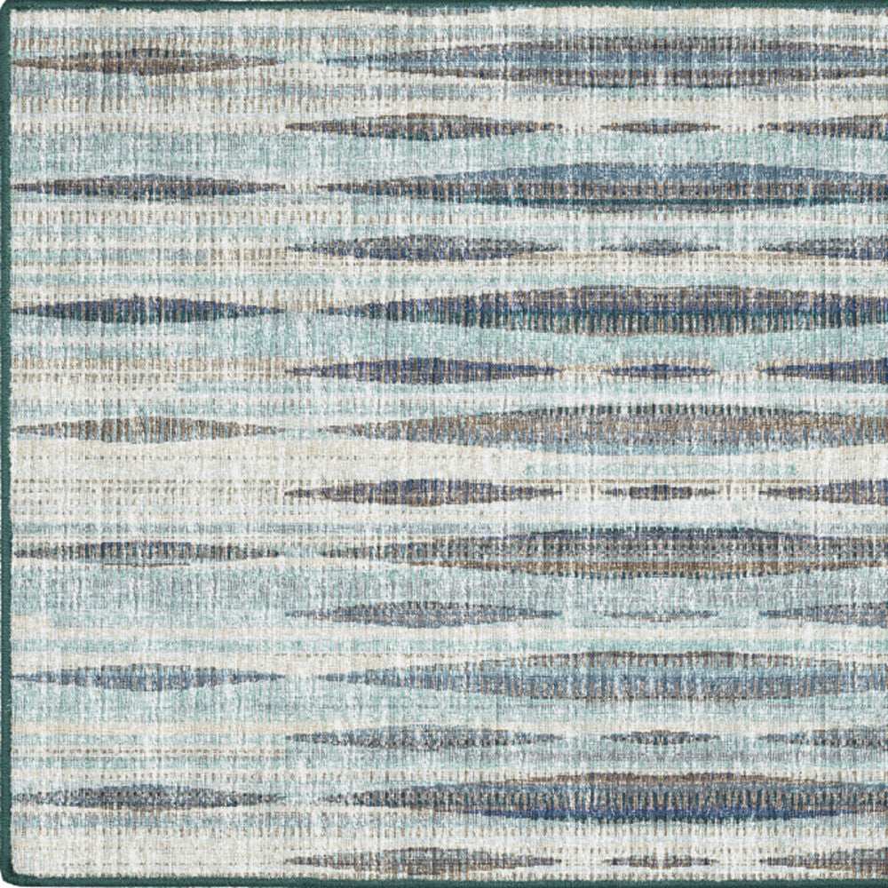 2' X 3' Blue Ombre Tufted Handmade Area Rug - Homeroots - Flyclothing LLC