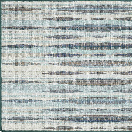 2' X 3' Blue Ombre Tufted Handmade Area Rug - Homeroots - Flyclothing LLC