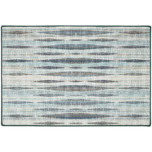 2' X 3' Blue Ombre Tufted Handmade Area Rug - Homeroots - Flyclothing LLC