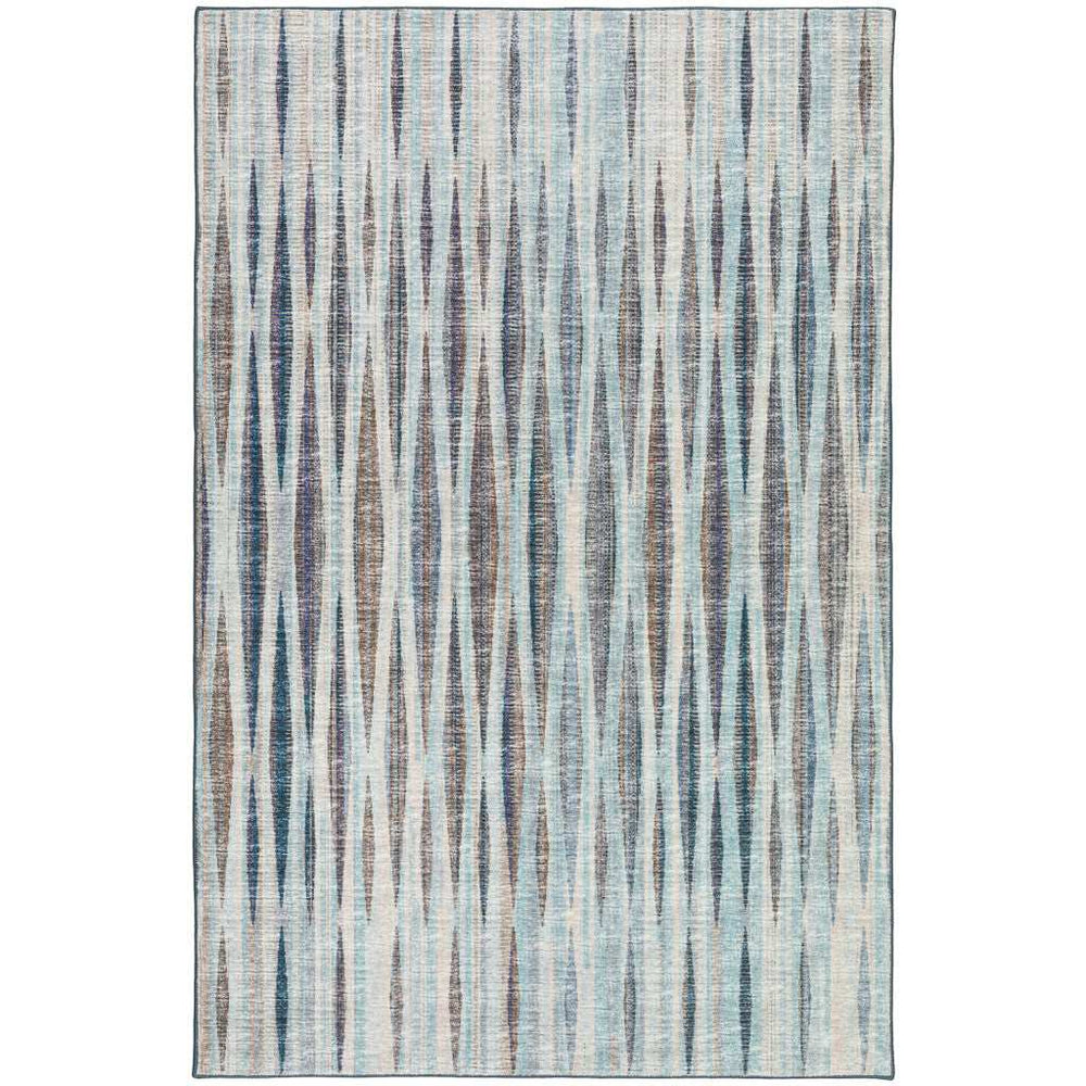 5' X 8' Blue Ombre Tufted Handmade Area Rug - Homeroots - Flyclothing LLC