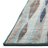 8' X 8' Blue Round Ombre Tufted Handmade Area Rug - Homeroots