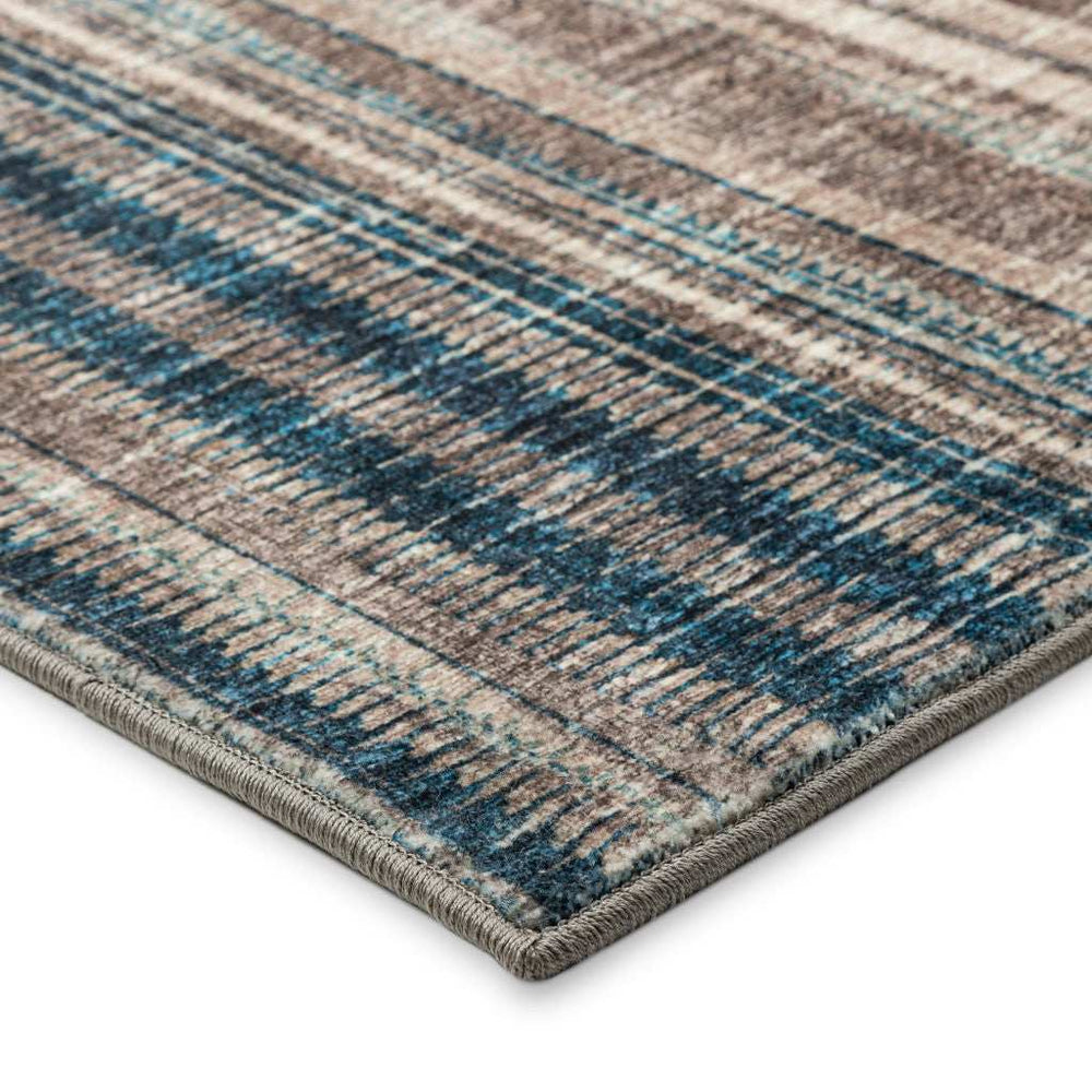 8' X 8' Brown Round Ombre Tufted Handmade Area Rug - Homeroots - Flyclothing LLC