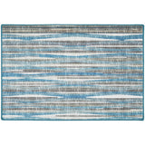 2' X 3' Blue Ombre Tufted Handmade Area Rug - Homeroots