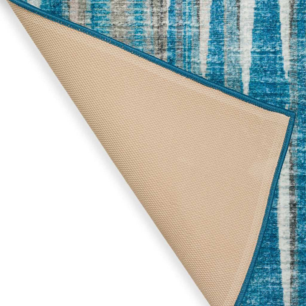 3' X 10' Blue Ombre Tufted Runner Rug - Homeroots - Flyclothing LLC