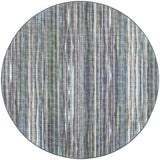 4' Purple Round Ombre Tufted Handmade Area Rug - Homeroots - Flyclothing LLC