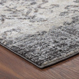 10' X 13' Gray and Ivory Oriental Area Rug - Homeroots - Flyclothing LLC
