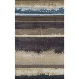 3' X 5' Beige and Brown Abstract Area Rug - Homeroots - Flyclothing LLC