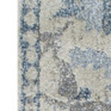 3' X 5' Blue Oriental Area Rug - Homeroots - Flyclothing LLC