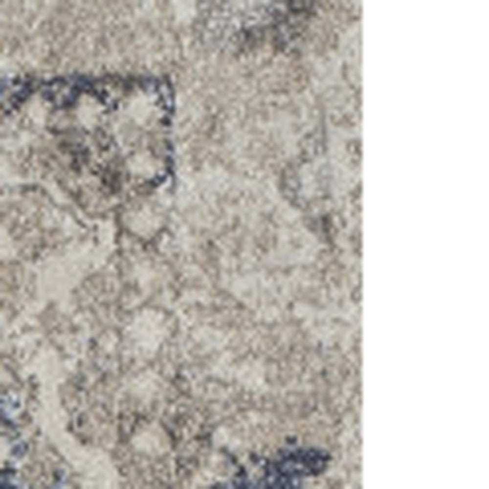 3' X 5' Ivory Oriental Distressed Area Rug - Homeroots - Flyclothing LLC
