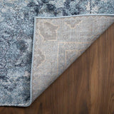 10' X 13' Blue and Ivory Oriental Area Rug - Homeroots - Flyclothing LLC
