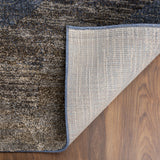 3' X 5' Brown and Beige Abstract Area Rug - Homeroots