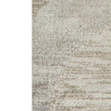 8' X 11' Brown and Beige Abstract Area Rug - Homeroots - Flyclothing LLC