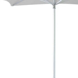 8' White Polyester Square Market Patio Umbrella - Homeroots - Flyclothing LLC