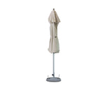 10' Ecru Polyester Round Market Patio Umbrella - Homeroots - Flyclothing LLC