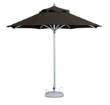 10' Black Polyester Round Market Patio Umbrella - Homeroots - Flyclothing LLC