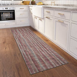 3' X 12' Pink Ombre Tufted Handmade Runner Rug - Homeroots - Flyclothing LLC