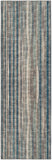 12' Brown and Beige Ombre Hand Tufted Runner Rug