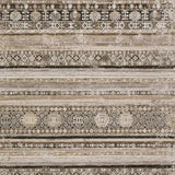 8' X 10' Brown Oriental Area Rug With Fringe - Homeroots - Flyclothing LLC