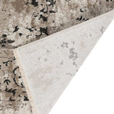 8' X 10' Black Oriental Area Rug With Fringe - Homeroots - Flyclothing LLC