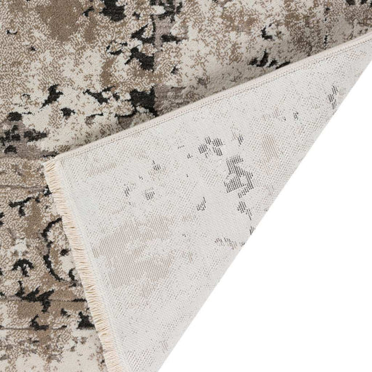 9' X 13' Black Oriental Area Rug With Fringe - Homeroots - Flyclothing LLC