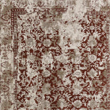 3' X 5' Red Oriental Area Rug With Fringe - Homeroots - Flyclothing LLC
