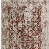 3' X 5' Red Oriental Area Rug With Fringe - Homeroots - Flyclothing LLC