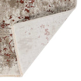 5' X 8' Red Oriental Area Rug With Fringe - Homeroots - Flyclothing LLC