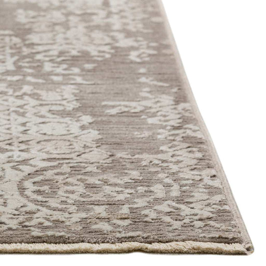 3' X 5' Gray Oriental Area Rug With Fringe - Homeroots - Flyclothing LLC