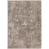 8' X 10' Gray Oriental Area Rug With Fringe - Homeroots - Flyclothing LLC