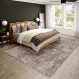 9' X 13' Gray Oriental Area Rug With Fringe - Homeroots - Flyclothing LLC