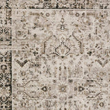 3' X 5' Gray Oriental Area Rug With Fringe - Homeroots - Flyclothing LLC