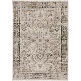 3' X 5' Gray Oriental Area Rug With Fringe - Homeroots - Flyclothing LLC