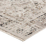 8' X 10' Gray Oriental Area Rug With Fringe - Homeroots - Flyclothing LLC
