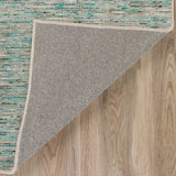 2' X 8' Green Wool Hand Loomed Handmade Runner Rug - Homeroots - Flyclothing LLC
