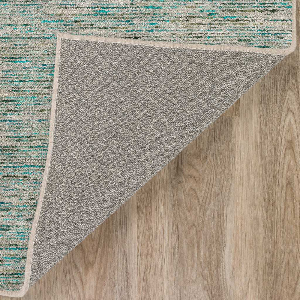 4' X 6' Green Wool Hand Loomed Handmade Area Rug - Homeroots - Flyclothing LLC