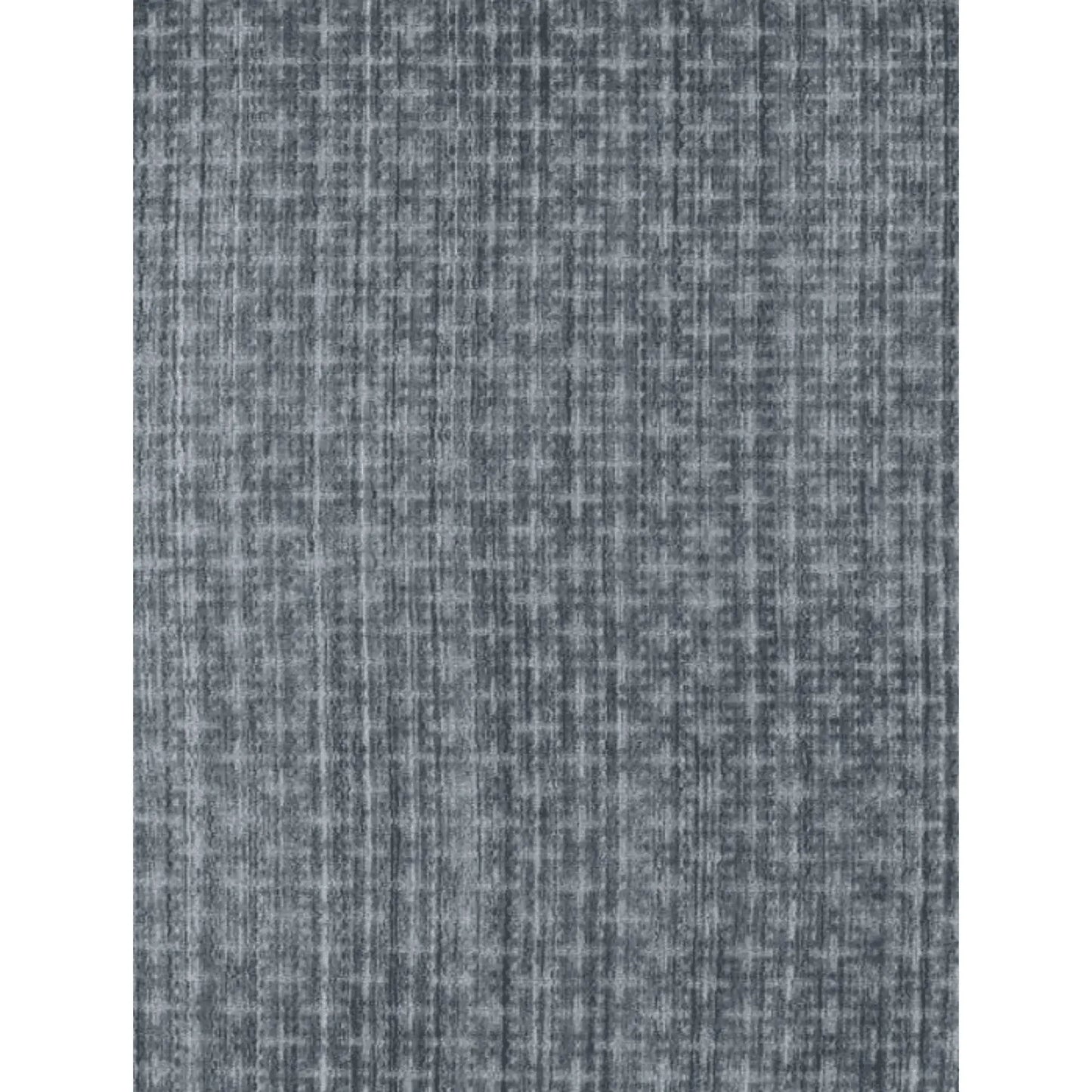 8' X 10' Blue And And Charcoal Hand Loomed Area Rug - Homeroots - Flyclothing LLC
